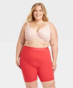 Women's Cotton Boxer Briefs - Auden™ Red -Default Template 7 GUEST 00a2c3c8 ffb3 4952 ad68 6a7bad539768 2