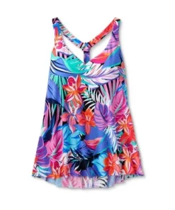 Women's UPF 50 V-Neck Tankini Top - Aqua Green® Multi Tropical Print 24 Women's UPF 50 V-Neck Tankini Top - Aqua Green® Multi Tropical Print -Default Template 7 GUEST 0121e08b 789f 4ca7 bbf9 74bb5521fcae