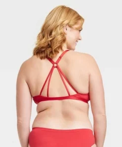 Women's Front-Close Lace Lingerie Bralette - Auden™ Red -Default Template 7 GUEST 02b4d5c6 1fbc 4c9a 83e1 94976341d46f