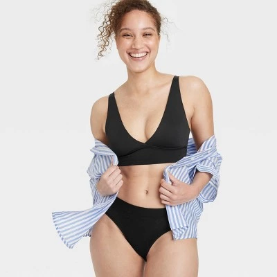 Women's Signature Smooth Comfort Bralette - Auden™ Black 4 Women's Signature Smooth Comfort Bralette - Auden™ Black - Image 2