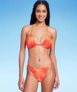 Women's Dye Effect Multiway Bikini Top - Wild Fable™ Red/Orange -Default Template 7 GUEST 04c7d463 09b9 47a8 879f 52d5359fb3c7 5