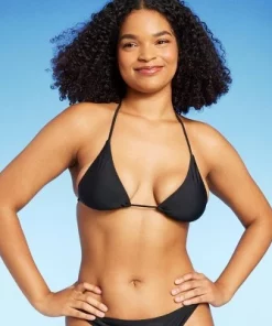Women's Low Coverage Mini Triangle Bikini Top - Wild Fable™ Black -Default Template 7 GUEST 0705f6e1 9133 4707 8ea4 93451d7e6650
