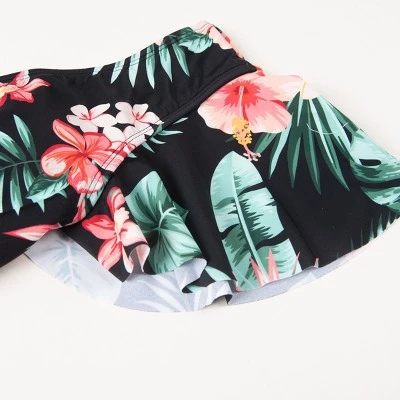 Women's V Neck Ruffle One Piece Swimsuit Tropical Floral Bathing Suit - Cupshe 8 Women's V Neck Ruffle One Piece Swimsuit Tropical Floral Bathing Suit - Cupshe - Image 6