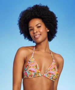 Women's Paisley Print Triangle Bikini Top - Wild Fable™ Multi -Default Template 7 GUEST 09aa56a2 6c83 416a 8a49 fdc2a5f396a7