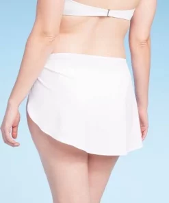 Women's Faux Sarong Skirtini Bikini Bottom - Shade & Shore™ White -Default Template 7 GUEST 0a9f2c2c 8530 4c0f 9a45 0e8da7c82aa3