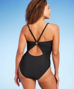 Women's UPF 50 Ring Back One Piece Swimsuit - Aqua Green® Multi Black -Default Template 7 GUEST 0f385c04 e597 46b9 a1be bd5e5dcd1158