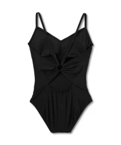 Women's UPF 50 Ring Back One Piece Swimsuit - Aqua Green® Multi Black -Default Template 7 GUEST 1121d2f5 e549 4bb2 bae3 f93d2cdb9505