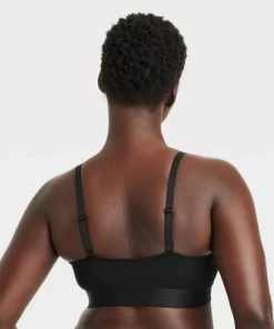 Women's Cotton Stretch Unlined Triangle Bralette - Auden™ Gray -Default Template 7 GUEST 149109b5 91d8 4e98 b5fb 5edb01fd752c