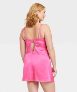 Women's Satin Lingerie Slip Dress with Keyhole Back - Auden™ Pink 17 Women's Satin Lingerie Slip Dress with Keyhole Back - Auden™ Pink -Default Template 7 GUEST 153ccfd0 3112 45b9 a06a 26a09e398461