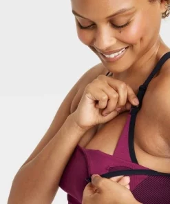 Women's Nursing Yoga Bralette - Auden™ Red -Default Template 7 GUEST 170f0ec6 f21e 457a 83ab 92d383ea97ae