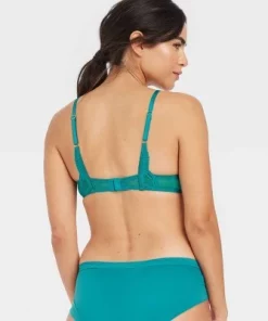 Women's Lace Unlined Bra - Auden™ Blue