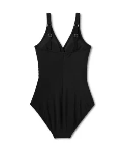 Women's UPF 50 Waist Detail Over the Shoulder One Piece Swimsuit - Aqua Green® Pink -Default Template 7 GUEST 216d4d1c 2730 4ade 8166 4b38bd6d141b