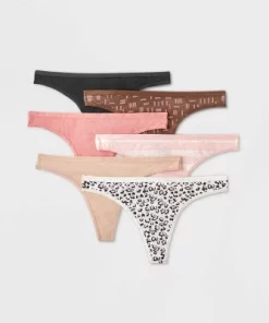Women's 6pk Print Thong - Auden™ Pink/Black/Brown 17 Women's 6pk Print Thong - Auden™ Pink/Black/Brown -Default Template 7 GUEST 21cc5ed4 bee5 4f2d 941f 3bdd78d88553 3