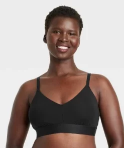 Women's Cotton Stretch Unlined Triangle Bralette - Auden™ Gray -Default Template 7 GUEST 2231c857 3995 42c7 b459 585727138469