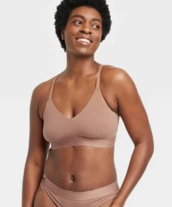 Women's Busty Cotton Triangle Bralette - Auden™ Heathered Gray 13 Women's Busty Cotton Triangle Bralette - Auden™ Heathered Gray -Default Template 7 GUEST 253b45c7 95d8 4270 88fd a130b310d2af