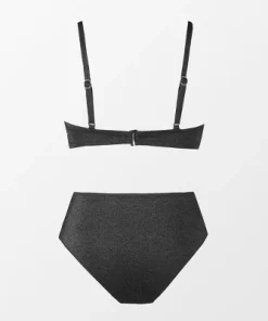Women's High Waisted Back Hook Bikini Set Swimsuits - Cupshe