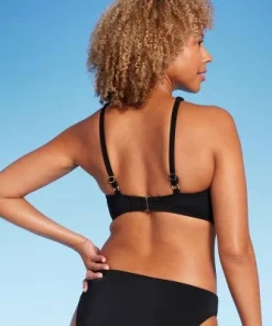 Women's High Neck Braided Strap Bikini Top - Shade & Shore™ Yellow -Default Template 7 GUEST 26a4ed3c 4b01 43d0 aef7 c662a8a55e8a