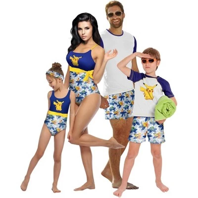 Pokemon Pikachu Women's UPF 50+ One Piece Bathing Suit Adult 8 Pokemon Pikachu Women's UPF 50+ One Piece Bathing Suit Adult - Image 6