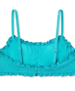 Women's Ruffle Detail Bralette Bikini Top - Wild Fable™ Green Floral Print -Default Template 7 GUEST 28032a0e 15dc 4211 8700 cd8d4eb5998f