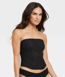 Women's Sequin Mesh Lingerie Corset - Auden™ Black 22 Women's Sequin Mesh Lingerie Corset - Auden™ Black -Default Template 7 GUEST 2ab7dc80 2e06 4462 960a 6d895aa18a83 3