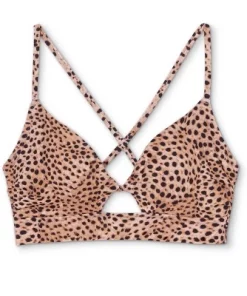 Women's Longline Cut Out Bikini Top - Shade & Shore™ Green -Default Template 7 GUEST 2d604ea9 ac34 4ff8 a5f3 a17579cb466a