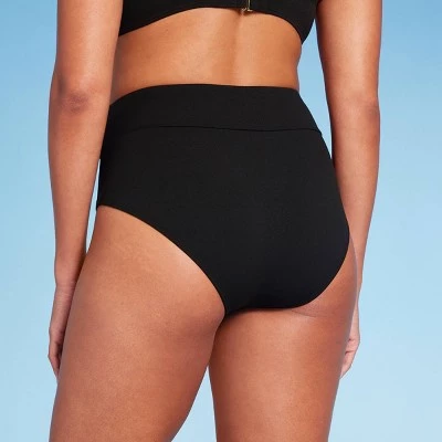 Women's Shaping High Waist Bikini Bottom - Shade & Shore™ Hot Pink 6 Women's Shaping High Waist Bikini Bottom - Shade & Shore™ Hot Pink - Image 4