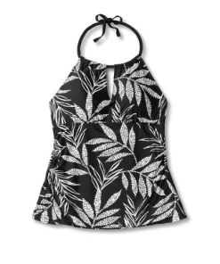 Women's Palm Print High Neck Keyhole Ruched Tankini Top - Kona Sol™ Black 15 Women's Palm Print High Neck Keyhole Ruched Tankini Top - Kona Sol™ Black -Default Template 7 GUEST 2ec4d501 e8ba 4969 9bcf 0d0615097f18