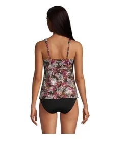 Lands' End Women's Flutter Tankini Top