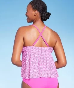 Women's Crossback Tankini Top - Kona Sol™ Pink -Default Template 7 GUEST 3170c38e c2cb 4a91 8171 1b42f463f18f