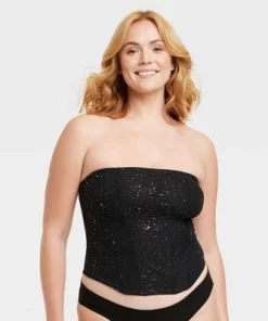 Women's Sequin Mesh Lingerie Corset - Auden™ Black 15 Women's Sequin Mesh Lingerie Corset - Auden™ Black -Default Template 7 GUEST 323605f2 66ca 4497 ab82 460bb4fb0f1d