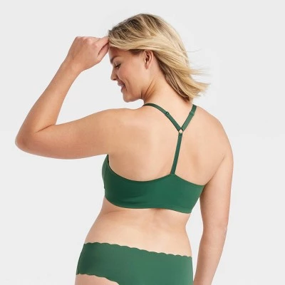 Women's Signature Smooth Scoop Bralette - Auden™ Green 5 Women's Signature Smooth Scoop Bralette - Auden™ Green - Image 4