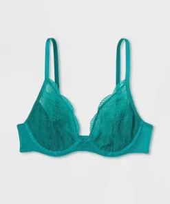 Women's Lace Unlined Bra - Auden™ Blue -Default Template 7 GUEST 347e41ba c978 498b bec0 960efc3e7209