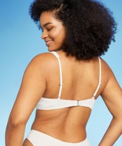Women's Pointelle Underwire Bikini Top - Wild Fable™ Cream -Default Template 7 GUEST 34ae9aab 6379 47b2 88b1 5627c013911e
