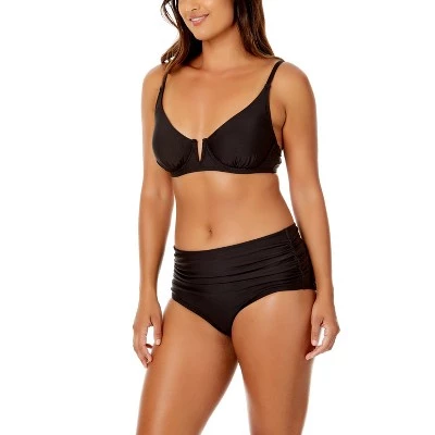 Anne Cole - Women's V Wire Elongated Underwire Bikini Swim Top 4 Anne Cole - Women's V Wire Elongated Underwire Bikini Swim Top - Image 2
