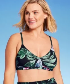 Women's Tropical Print Reversible Bralette Bikini Top - Kona Sol™ Multi -Default Template 7 GUEST 37ade4a2 1e90 4377 8260 b2683e2913ff