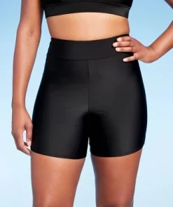 Women's High Waist Swim Bike Shorts - Kona Sol™ Black -Default Template 7 GUEST 38491407 14e3 46ae 9588 79dd6e18d5fa