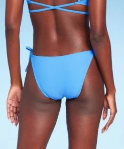 Women's Beaded Side-Tie High Leg Cheeky Bikini Bottom - Wild Fable™ Bright Blue 11 Women's Beaded Side-Tie High Leg Cheeky Bikini Bottom - Wild Fable™ Bright Blue -Default Template 7 GUEST 3afb621e 5377 4af1 b828 3c9b0f800e70