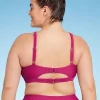 Women's High Neck Keyhole Braided Strap Bikini Top - Shade & Shore™ Purple -Default Template 7 GUEST 3c081d63 a5ad 4d25 bbf8 626c758ba557