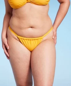 Women's Scarf Side Adjustable Coverage Bikini Bottom - Wild Fable™ Yellow -Default Template 7 GUEST 3ca42b19 8cd9 4a59 8c7c a600d2503264