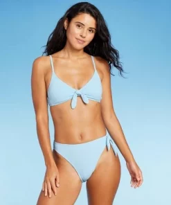 Women's Tie-Front Pique Textured Bralette Bikini Top - Wild Fable™ Rust -Default Template 7 GUEST 3d8e8686 dfd5 45ac a15e e10b29626ccf