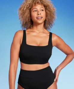 Women's Shaping Square Neck Underwire Longline Bikini Top - Shade & Shore™ Black 8 Women's Shaping Square Neck Underwire Longline Bikini Top - Shade & Shore™ Black -Default Template 7 GUEST 3e35198d 30f3 487f 9832 99a8f10eea07