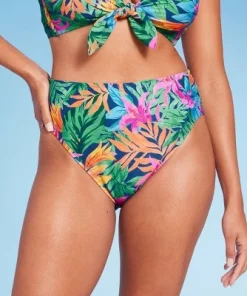 Women's High Waist High Leg Medium Coverage Bikini Bottom - Shade & Shore™ Multi Tropical Floral Print 13 Women's High Waist High Leg Medium Coverage Bikini Bottom - Shade & Shore™ Multi Tropical Floral Print -Default Template 7 GUEST 43aef0a7 39bb 40ab 94fa 825f2403ca14