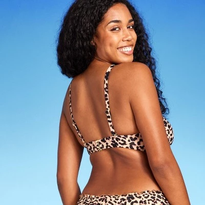 Women's Convertible Underwire Bikini Top - Shade & Shore™ Multi Animal Print 7 Women's Convertible Underwire Bikini Top - Shade & Shore™ Multi Animal Print - Image 5