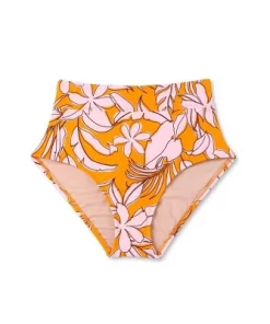Women's Tropical Print Tummy Control Full Coverage High Waist Bikini Bottom - Kona Sol™ Orange 16 Women's Tropical Print Tummy Control Full Coverage High Waist Bikini Bottom - Kona Sol™ Orange -Default Template 7 GUEST 45a488d5 a8ce 4077 ba5c f9e8bde666b7