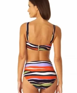 Anne Cole - Women's Ring Strap Strapless Bandeau Swim Top