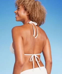 Women's Crochet Halter Triangle Bikini Top - Shade & Shore™ Yellow -Default Template 7 GUEST 48256205 d903 4b27 aa68 6e42e2a3901e