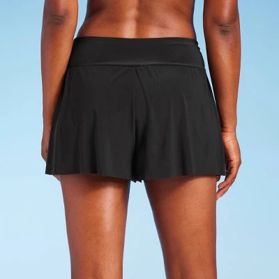 Women's UPF 50 Sport Swim Shorts - Aqua Green® Navy Blue 6 Women's UPF 50 Sport Swim Shorts - Aqua Green® Navy Blue - Image 4