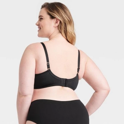 Women's Lace Unlined Bra - Auden™ Black 3 Women's Lace Unlined Bra - Auden™ Black