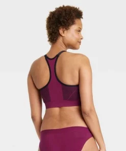 Women's Nursing Yoga Bralette - Auden™ Red