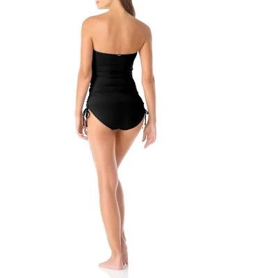 Anne Cole - Women's Twist Front Bandeaukini Swim Top 7 Anne Cole - Women's Twist Front Bandeaukini Swim Top - Image 5
